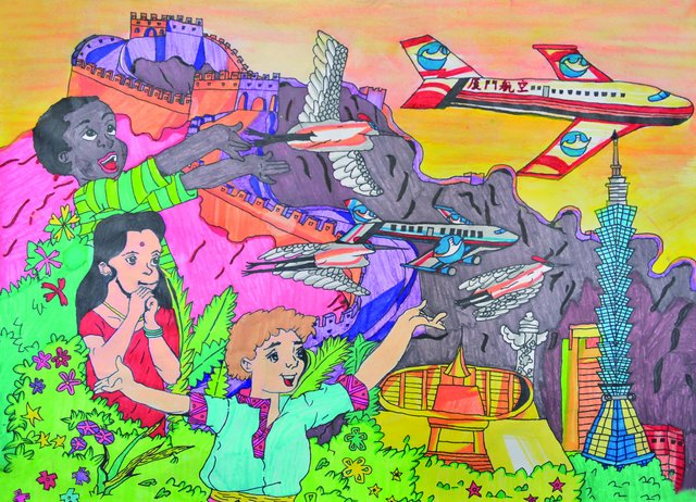 员工摄影展,儿童绘画展—厦门航空25年庆